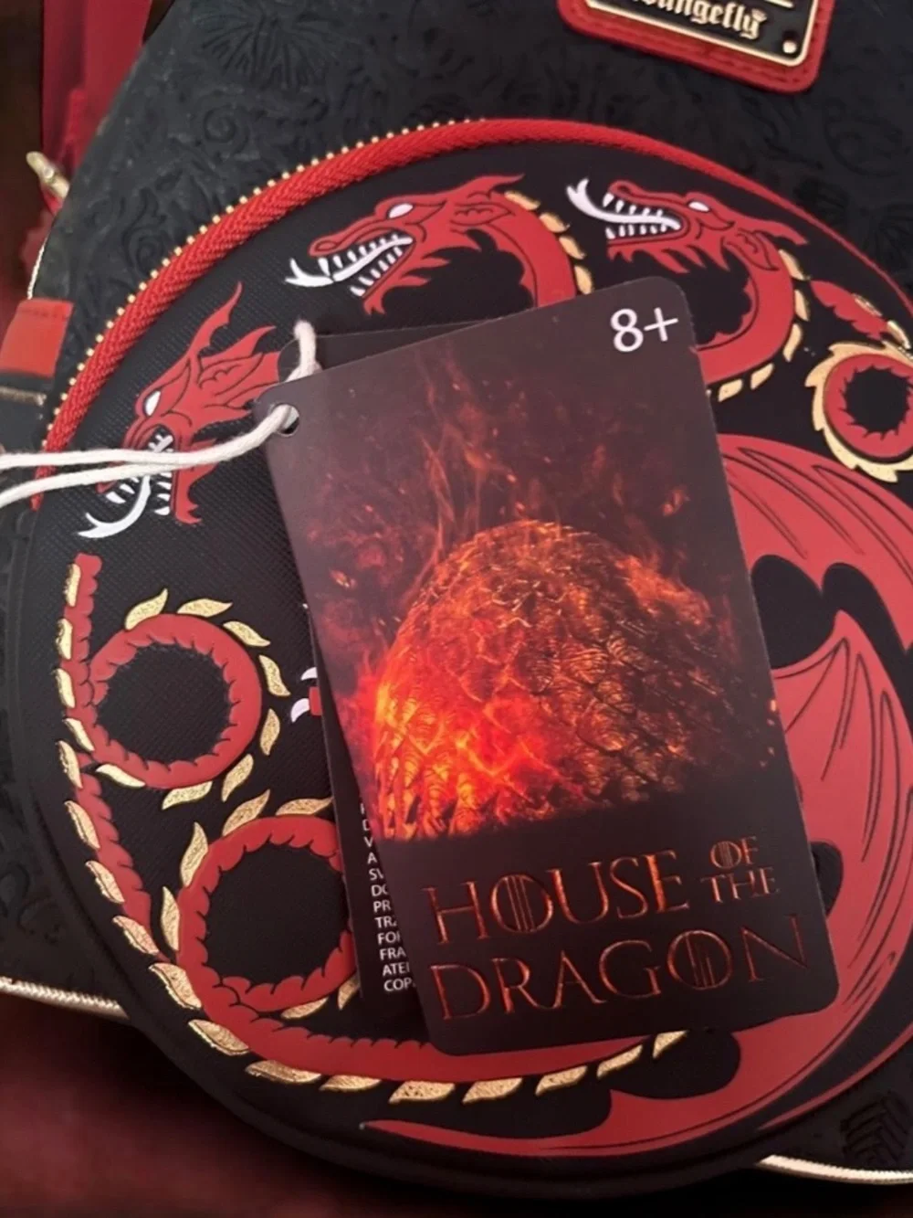House of the Dragon Loungefly Backpack